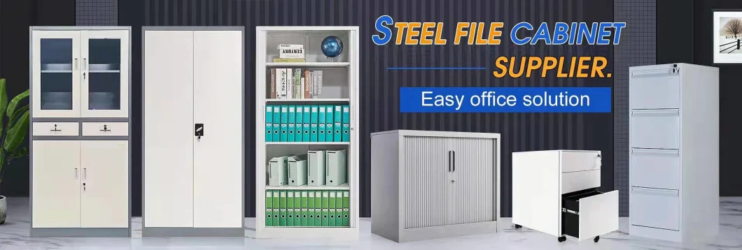 4 Drawer Steel Lateral Filing Cabinet with A4/FC