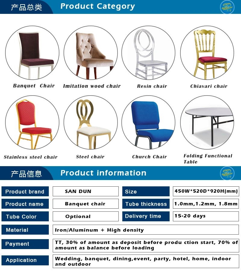Hot Sale Cheaper Price Stacking Metal Church Chair with Interlock
