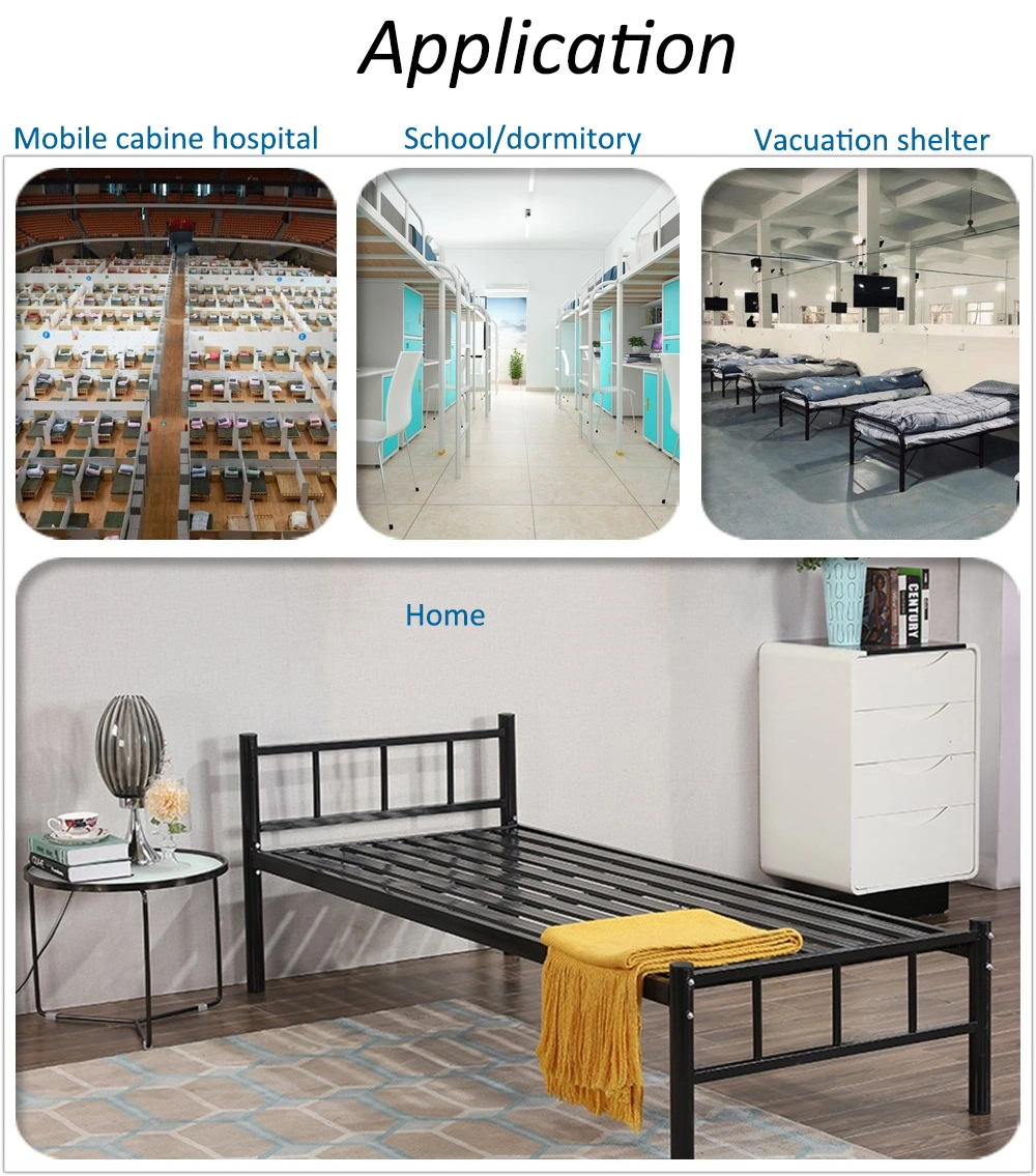 Good Market Low Price Metal Hospital School Dormitory Bunk Bed