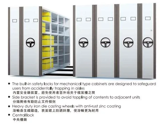 Modern Mobile Storage Cabinet Steel Storage Cabinet Filing Cabinet for Office School