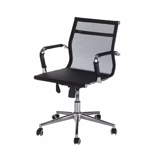 Sample Customization MID Back Executive Modern Ergonomic Office Chairs Mesh Task Office Staff PC Swivel Gaming Adjustable Armrest Office Chair Furniture
