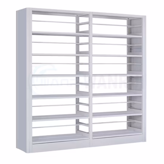 New Design Library Steel and Wood Book Display Shelf