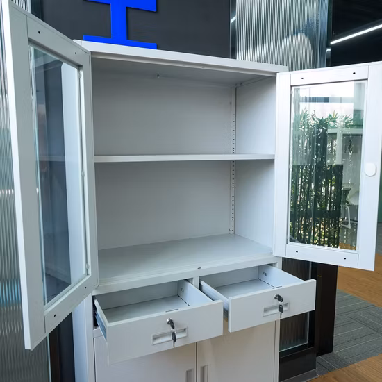 Office/Home Furniture 2/3/4 Drawers Steel Kd Struture Vertical Storage Filing Cabinets