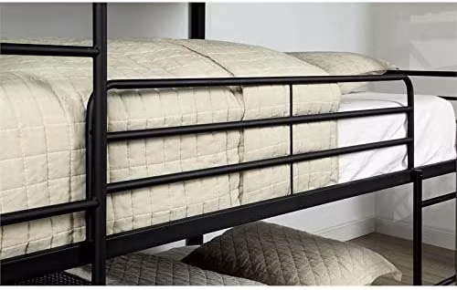 Modern Metal School Bed Adult Metal Bunk Bed School Dormitory Furniture